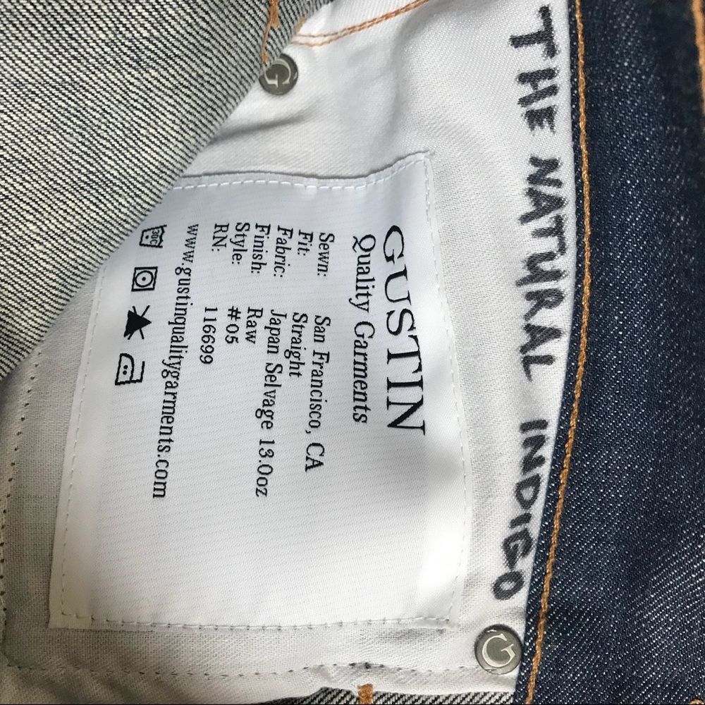 Gustin jeans #05 natural indigo - Picture 5 of 5